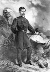 Amerikaanse generaal George McClellan
